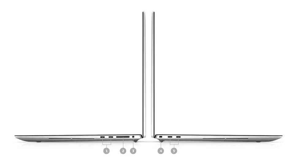 Cổng kết nối Dell XPS 9700