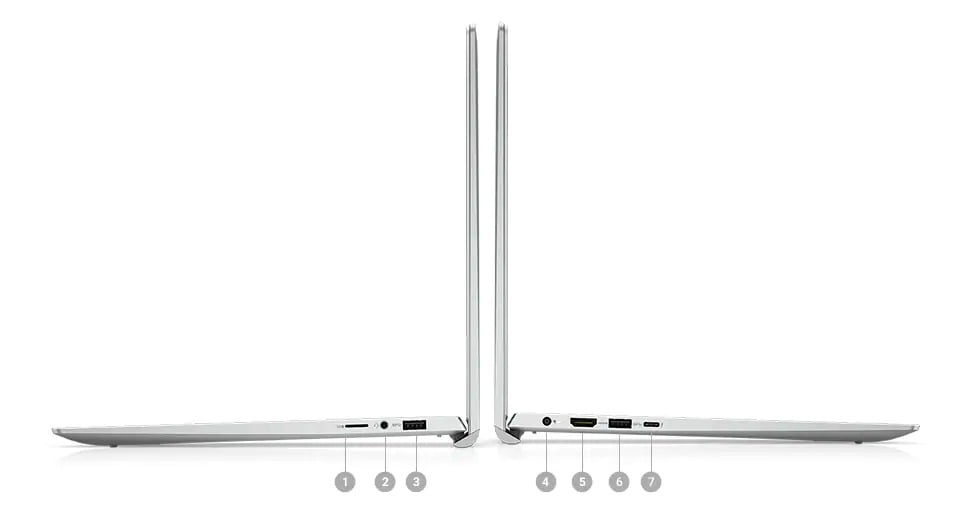 Cổng kết nối đầy đủ trên Dell Inspiron 7400