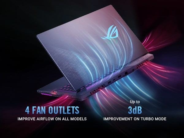 Hệ thống tản nhiệt thông minh của Asus ROG Scar 15