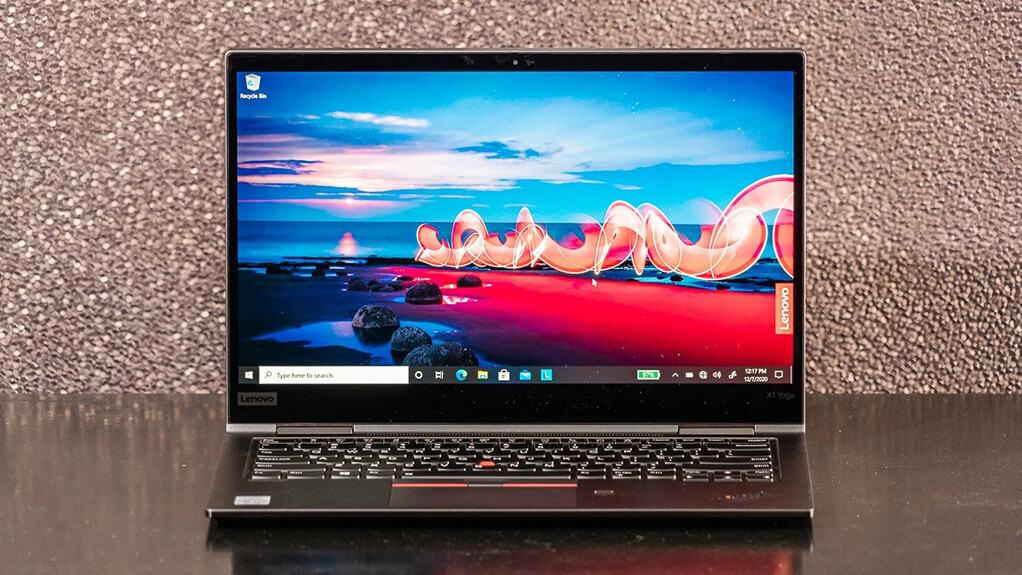Màn hình sắc nét, cảm ứng đa điểm của ThinkPad X1 Yoga Gen 5