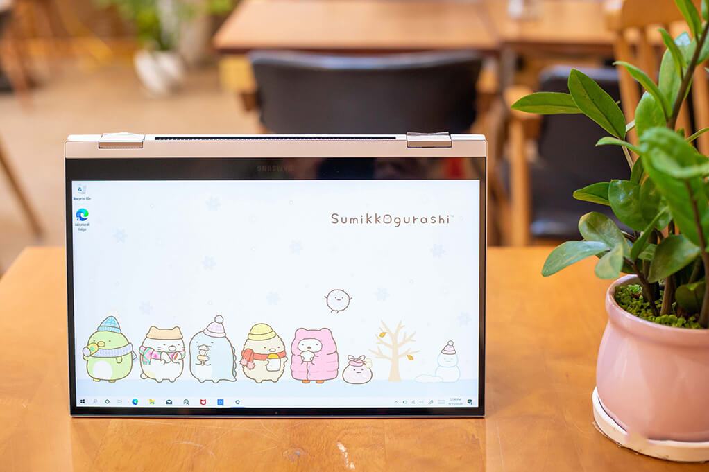 Hiệu năng mạnh mẽ của Galaxy Book Flex 2 Alpha