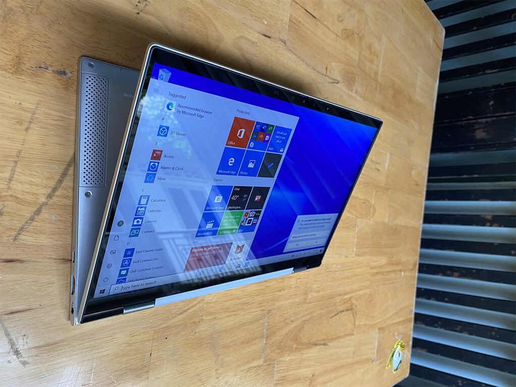 Thiết kế độc đáo của Dell Inspiron 7300 2-in-1