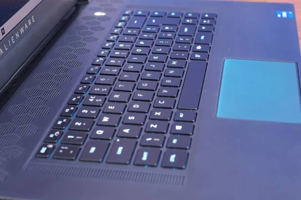 Bàn phím của Alienware x17 R1