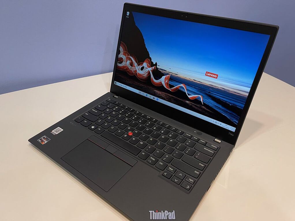 Màn hình cảm ứng, độ sáng cao của Lenovo Thinkpad T14s Gen 2