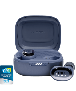Tai nghe JBL Live Free 2 - True Wireless chống ồn, IPX5 Màu Xanh