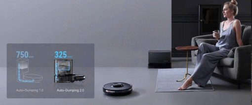 Robot hút bụi, lau nhà XIAOMI Viomi Alpha 2 Pro, tự đổ rác, bản quốc tế - Ảnh 11