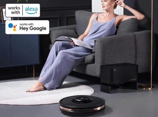 Robot hút bụi, lau nhà XIAOMI Viomi Alpha 2 Pro, tự đổ rác, bản quốc tế - Ảnh 5