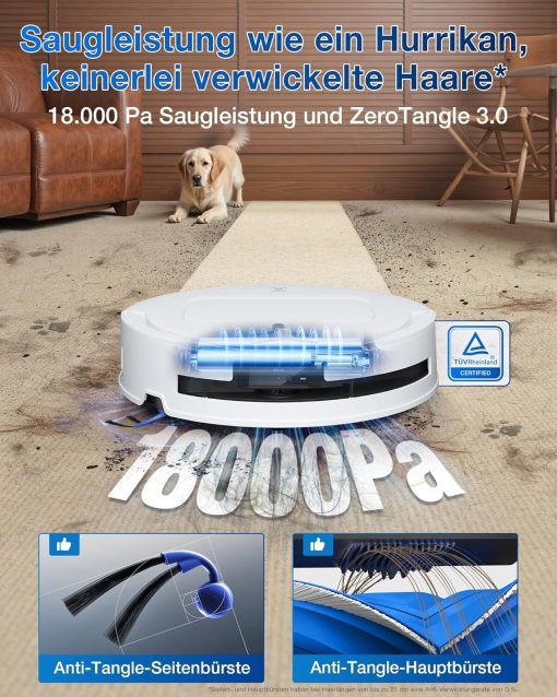 Robot hút bụi lau nhà Ecovacs Deebot T80 Omni - Ảnh 9