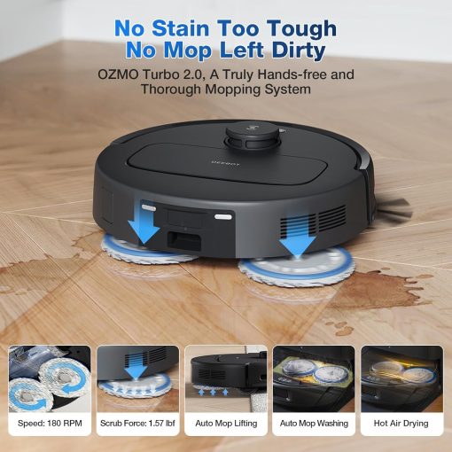 Robot hút bụi Ecovacs Deebot N30 Pro Omni - Ảnh 18
