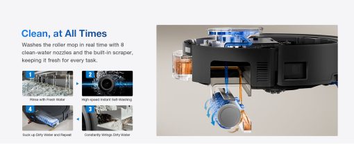 Robot hút bụi lau nhà Ecovacs Deebot T80 Omni - Ảnh 29
