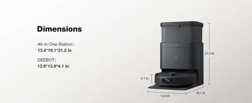 Robot hút bụi Ecovacs Deebot N30 Pro Omni - Ảnh 28