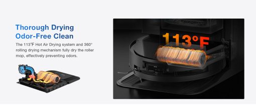 Robot hút bụi lau nhà Ecovacs Deebot T80 Omni - Ảnh 17