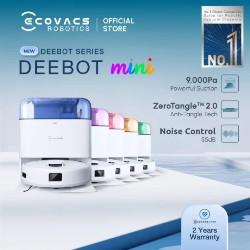 Robot hút bụi Ecovacs Deebot MINI - Ảnh 12