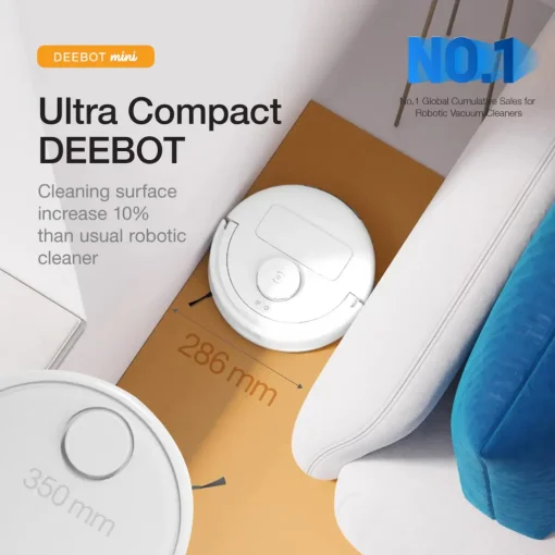 Robot hút bụi Ecovacs Deebot MINI - Ảnh 6