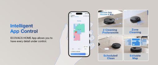 Robot hút bụi Ecovacs Deebot N20 Pro - Ảnh 14