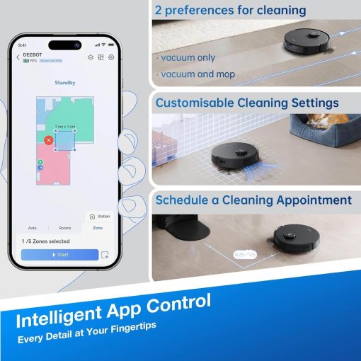 Robot hút bụi Ecovacs Deebot N20 Pro - Ảnh 19