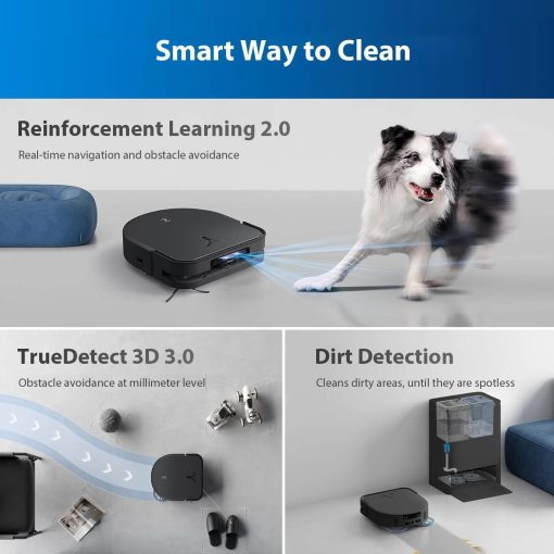 Robot hút bụi Ecovacs Deebot X5 PRO OMNI - Ảnh 12