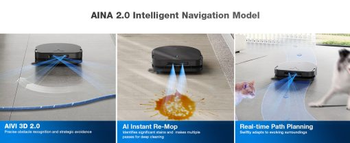 Robot hút bụi Ecovacs Deebot X5 PRO OMNI - Ảnh 22