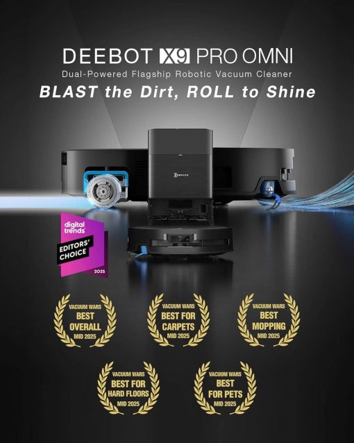 Robot hút bụi Ecovacs Deebot X9 PRO OMNI - Ảnh 2