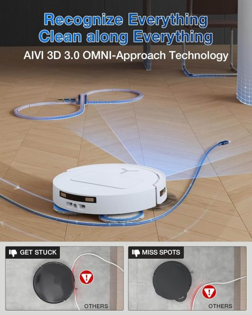 Robot hút bụi Ecovacs Deebot T50 PRO OMNI - Ảnh 5