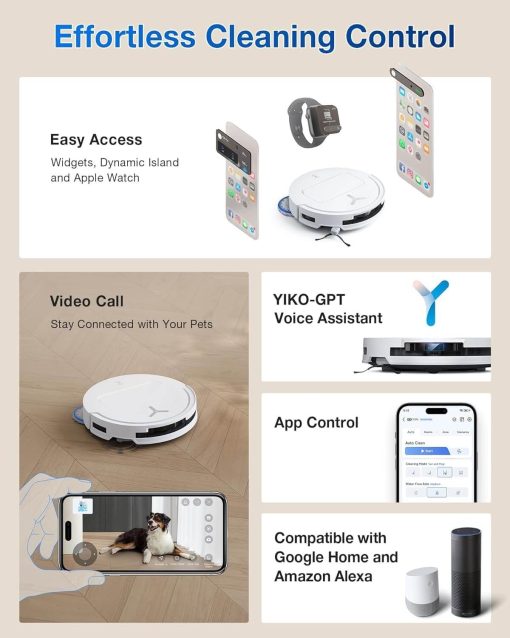 Robot hút bụi Ecovacs Deebot T50 PRO OMNI - Ảnh 11