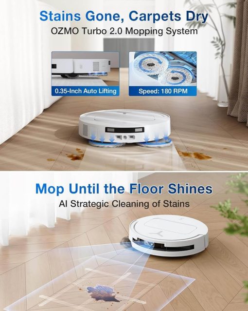 Robot hút bụi Ecovacs Deebot T50 PRO OMNI - Ảnh 9
