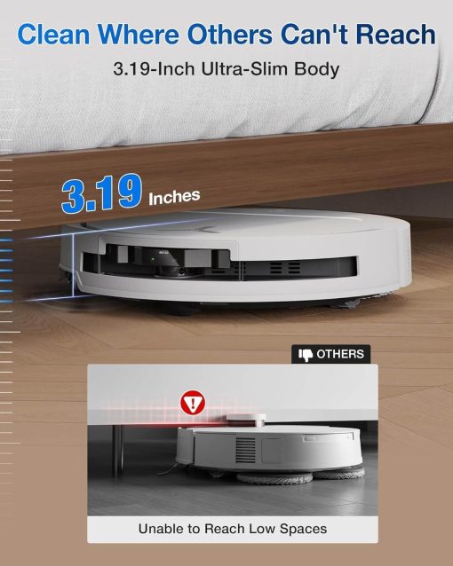 Robot hút bụi Ecovacs Deebot T50 PRO OMNI - Ảnh 8