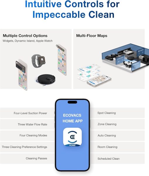 Robot Hút Bụi Lau Nhà Ecovacs Deebot T30C 2026 - Ảnh 11