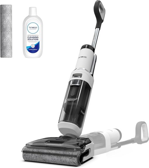 Hình ảnh cận cảnh Máy Hút Bụi Lau Sàn Tineco Floor One S6 Stretch Pro, nổi bật thiết kế hiện đại và công nghệ tiên tiến.