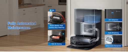 Robot hút bụi lau nhà Ecovacs Deebot T80 Omni - Ảnh 31