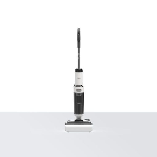 Đế sạc của Tineco S6 Stretch Pro với chức năng tự làm sạch con lăn và sấy khô bằng khí nóng.